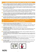 Preview for 4 page of NERI LIGHT 500 Instruction Booklet