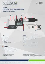 Предварительный просмотр 3 страницы Neriox 115149 Operating Instructions Manual