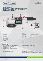 Предварительный просмотр 3 страницы Neriox 115153 Operating Instructions Manual