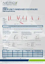 Предварительный просмотр 2 страницы Neriox 120263 Operating Instructions Manual