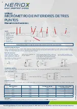 Предварительный просмотр 6 страницы Neriox 120263 Operating Instructions Manual