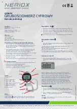 Предварительный просмотр 8 страницы Neriox 129603 Operating Instructions Manual