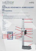 Предварительный просмотр 2 страницы Neriox 137781 Operating Instructions Manual