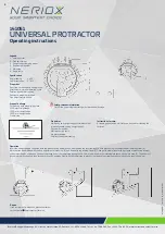 Preview for 3 page of Neriox 141051 Operating Instructions Manual