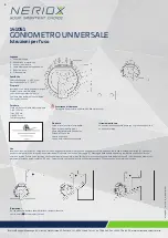 Предварительный просмотр 5 страницы Neriox 141051 Operating Instructions Manual