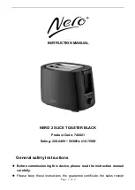 Nero 746021 Instruction Manual preview