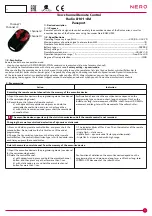 Предварительный просмотр 1 страницы Nero 8101-4M Manual