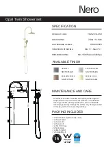 Предварительный просмотр 1 страницы Nero YSW2519-05E Quick Start Manual