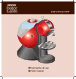 Nescafe Dolce Gusto 9741 Series User Manual предпросмотр