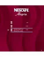 Preview for 43 page of Nescafe alegria A510-1.0 User Manual