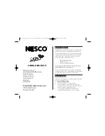 Preview for 2 page of Nesco 4816-12G Use And Care Manual