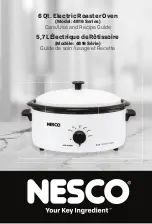 Nesco 4816 Series Care & Use Manual With Recipes предпросмотр