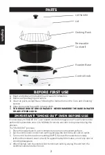 Preview for 4 page of Nesco 4816 Series Care & Use Manual With Recipes