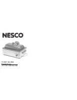 Preview for 1 page of Nesco 4842-13-30 Use And Care Manual