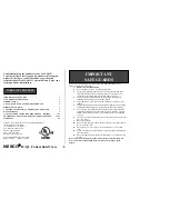 Предварительный просмотр 2 страницы Nesco 4842-13-30 Use And Care Manual