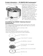 Preview for 8 page of Nesco American Harvest FD-50 Care/Use & Recipe Manual