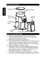 Предварительный просмотр 4 страницы Nesco BG-88PR Care/Use Manual