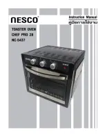 Nesco Chef pro 28 NC-5437 Instruction Manual предпросмотр