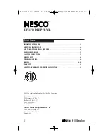 Preview for 2 page of Nesco DF-1130 Use/Care And Recipe Manual