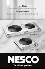 Nesco Everyday DB-02 Operation Manual preview