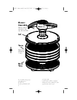 Preview for 2 page of Nesco FD-35 Use And Recipe Manual