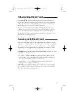 Preview for 17 page of Nesco FD-35 Use And Recipe Manual