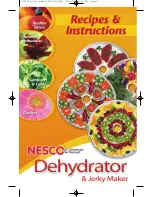 Nesco FD-75A Recipes & Instructions preview