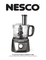 Nesco FP-800 Instruction Manual preview