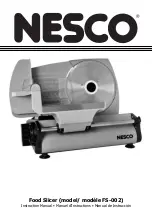 Nesco FS-002 Instruction Manual preview