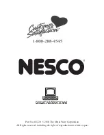 Preview for 16 page of Nesco FS-130 Care/Use Manual