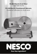 Nesco FS-250 Care/Use Manual preview