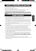 Предварительный просмотр 9 страницы Nesco FS-300 Care/Use Manual