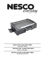 Nesco GRG-1000 Instruction Manual preview