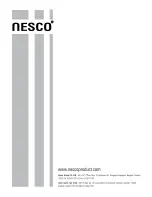 Предварительный просмотр 20 страницы Nesco NC 103 PREZ ME Manual