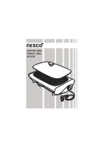 Preview for 1 page of Nesco NC-5238 Manual