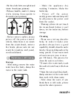 Preview for 17 page of Nesco NC-5512 Instruction Manual