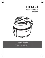 Nesco NC-5760 MII CRISPY Instruction Manual предпросмотр