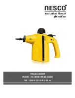 Предварительный просмотр 1 страницы Nesco NC-58100 STEAM KLEAN Instruction Manual