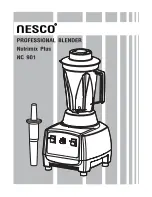 Предварительный просмотр 1 страницы Nesco Nutrimix Plus NC 901 User Manual