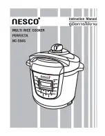 Nesco Perfecta NC-5565 Instruction Manual preview