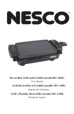 Nesco RG-1400 User Manual preview