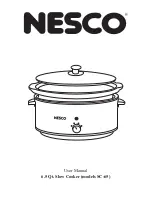 Nesco SC-65 User Manual preview