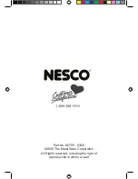 Preview for 12 page of Nesco ST-25 Use & Care Manual