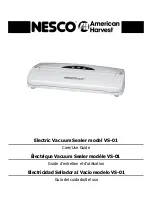 Nesco VS-01 Care/Use Manual preview