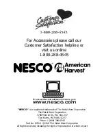 Preview for 24 page of Nesco VS-01 Care/Use Manual