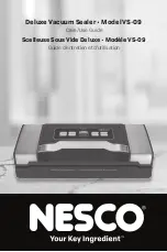 Nesco VS-09 Care/Use Manual preview