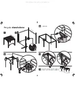 Предварительный просмотр 2 страницы NESLING Pergola Kit Assembly Instructions