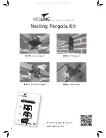 Предварительный просмотр 5 страницы NESLING Pergola Kit Assembly Instructions