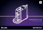 Nespresso Breville Creatista Plus User Manual preview