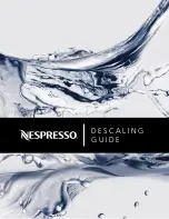 Nespresso Evoluo Descaling Manual preview